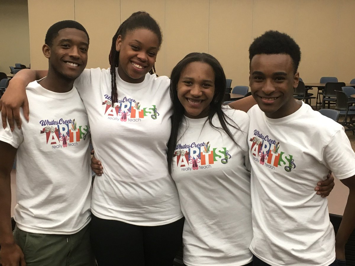 DanceWchs's tweet photo. A few of @WhitesCreekHS Fine Arts Department Arts Ambassadors at @MetroSchools Arts Ambassadors meet and greet with Arts Business Partners. 
#ArtsMoveMNPS #musicinourschools #Danceinourschools #ArtsEducation #MusicMakesUs https://t.co/0Yx3qvdMHX