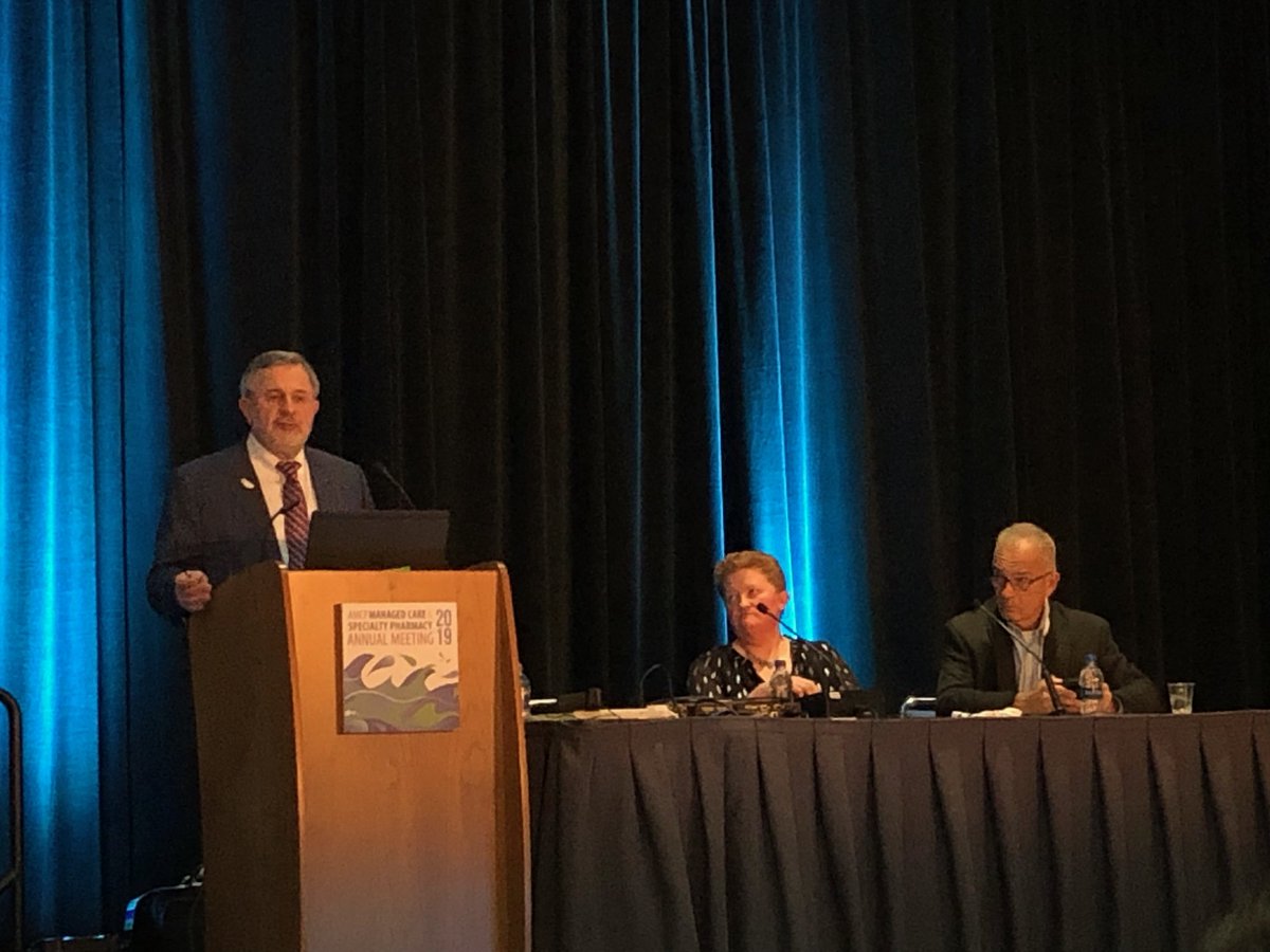 KimJLenz's tweet photo. It's great to see a Medicaid presence @amcporg #AMCPAnnual! @pauljeffreyrx from MA, Shelley Keyes from OK, and John Coster from CMS discussing standards in Medicaid Managed Care. https://t.co/qHlk6wiHN9