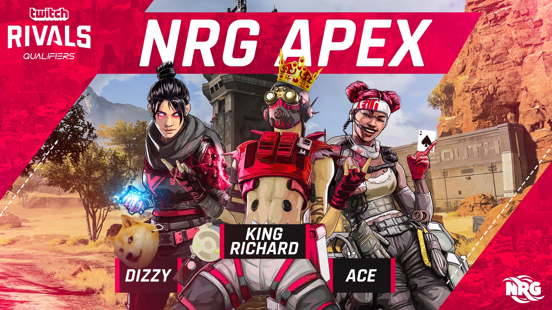 Nrg Nrg Apex Squad In Full Effect Today Where Should They Drop Dizzy Kingrichard Letmeace Watch Them Here In The Twitch Rivals Apex Legends Challenge T Co Vfx7xcpgch T Co Ymgepyj2kl