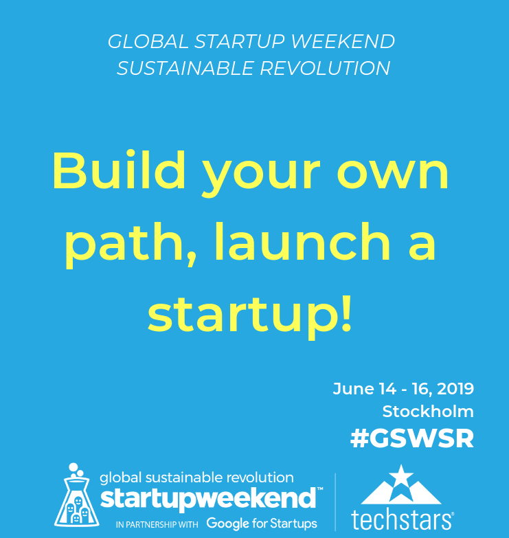 swstockholm's tweet photo. Many of you have been waiting for this opportunity: to launch a startup in 54 hours! Secure your spot now: https://t.co/Y4CRjBHMao
#GSWSR #SWsto #SW #startupweekend #sthlm #sthlmtech #sustainability https://t.co/jguXBXLNoT