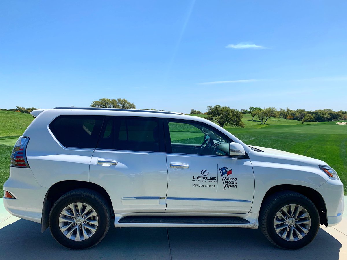 valerotxopen's tweet photo. The @PGATOUR players will be hitting the roads in luxurious style this week in their very own Lexus. A big thank you to our Official Vehicle Sponsor @NPLexusSA and @LexusDominion #LexusPARTEE https://t.co/bN1YiZPQYT