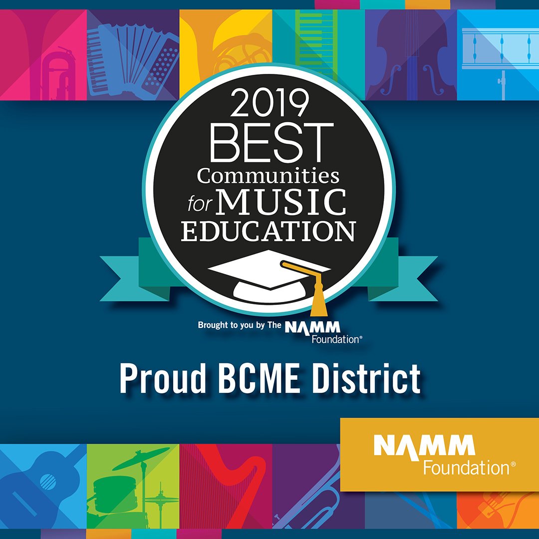 Great news for our music department, school, and community! Congrats to our students, Mr. Ritter, and Mr. Levine!