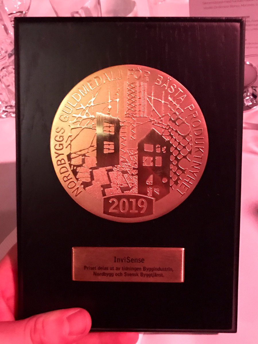 Idag vann vi Nordbyggs guldmedalj 2019, känns fantastiskt att bli uppmärksammad i detta sammanhang! 😃 #aretsbygge