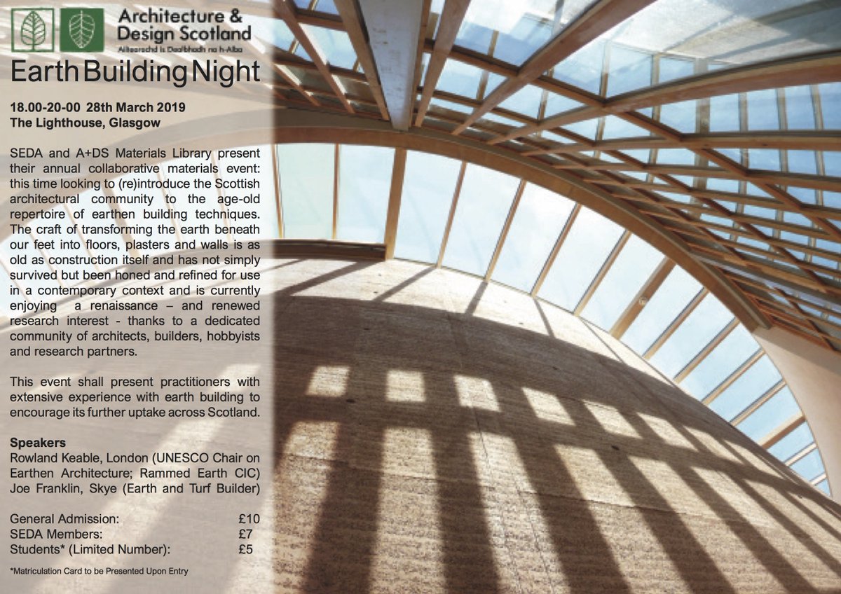 MEARUgsa's tweet photo. Earth Building event this week...looking forward to it.
@ScotEcoDesign https://t.co/hW85FKtW0o