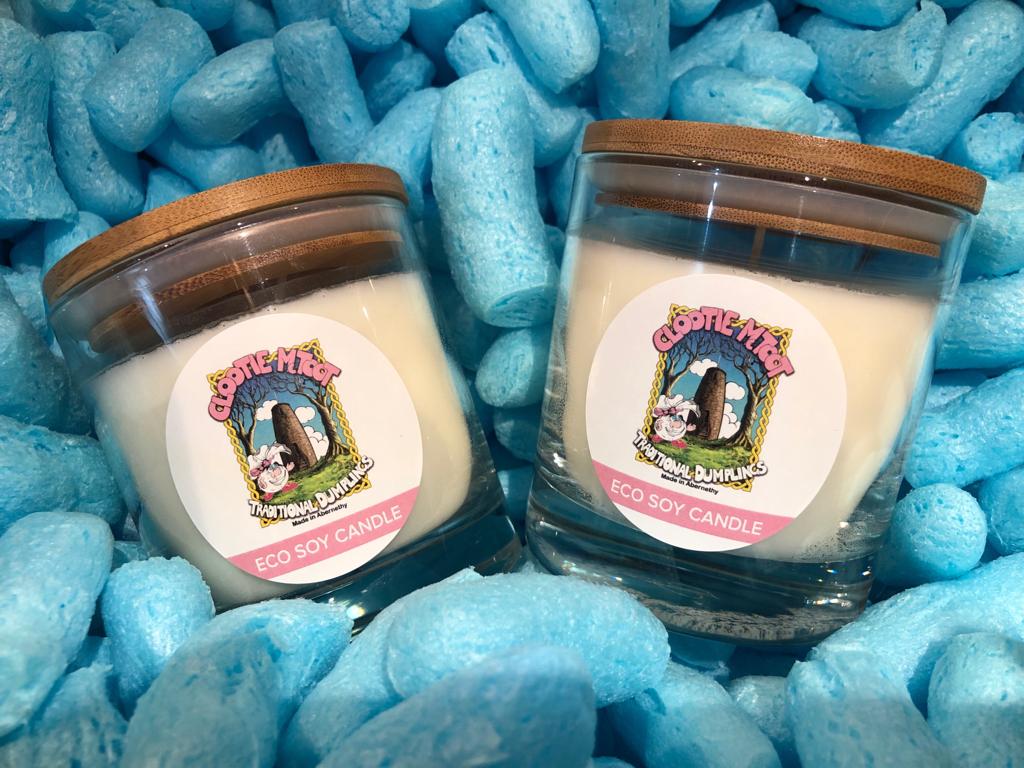ClootieMcToot's tweet photo. CLOOTIE MCTOOT CANDLES..
We are now stocking Clootie Mctoot Candles that match the spices of our clootie dumplings made by Sara from the fantastic 'The Soap Farm'. Our candles will make a fantastic gift for Mothers Day..👩👦
#ClootieMcToot #ClootieClan #SupportLocalBusine https://t.co/FWdWh9xCox