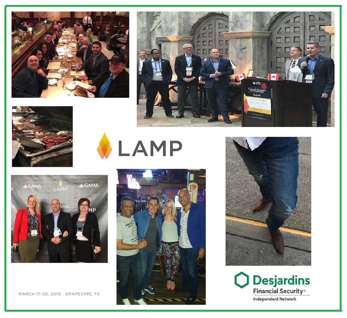 laefabienne's tweet photo. Last week we took time as a leadership team to rub shoulders with some of the best in our field. So much learning...and cowboy boots....and good eats! #LAMP19 #financialServices #DFSIN https://t.co/kAoU3ftLjH
