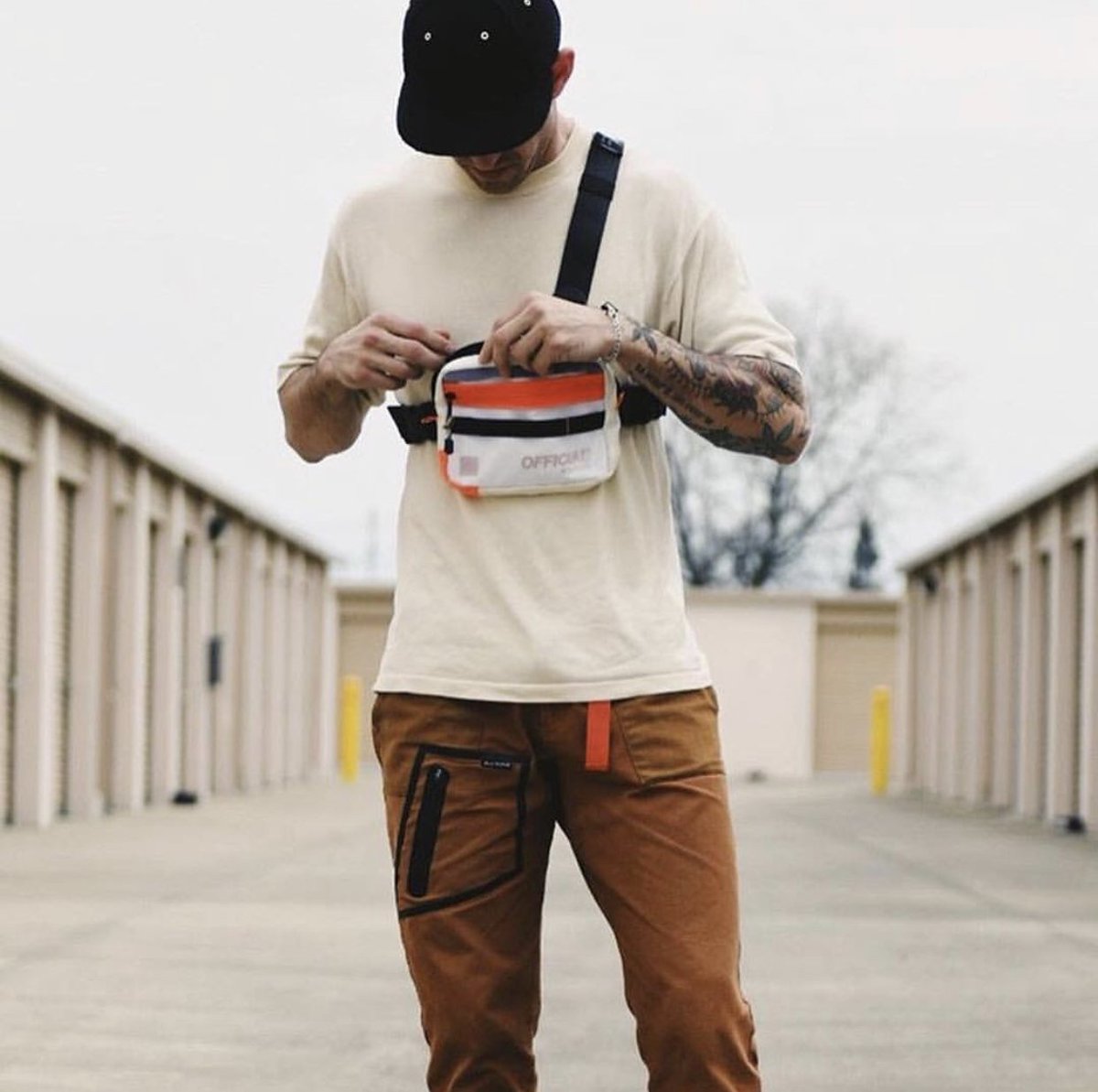 the official brand chest bag