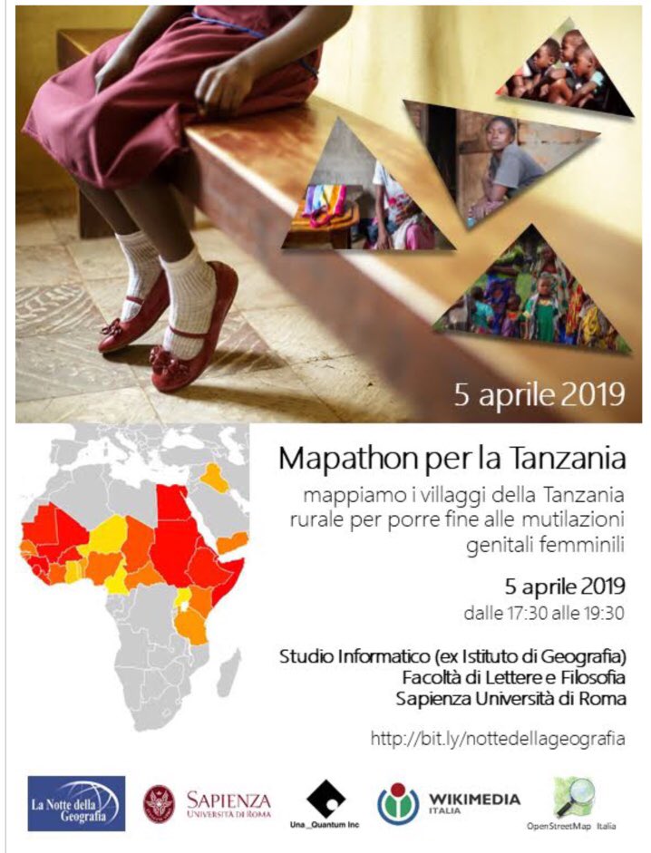 SandraLeonardi's tweet photo. #mappare i villaggi della Tanzania - 5 aprile 2019 @nottegeografia in @SapienzaRoma @unaquantum @WikimediaItalia @OpenStreetMapIt #labogeo #cartografia #geografianchedinotte #lageografiachevorrei https://t.co/pNuUeFo952