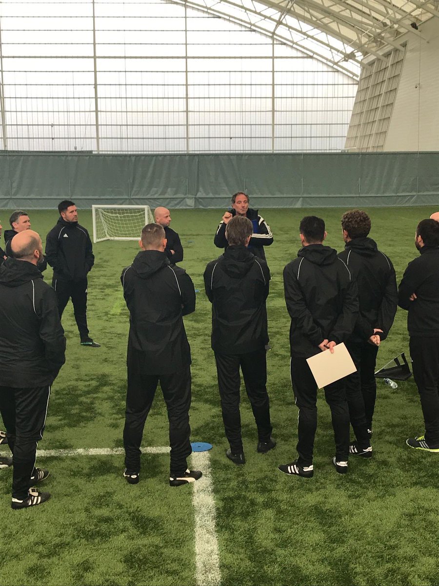 Two great days on the UEFA PRO Course in Schotland with 2 very good human beings and great professionals David Moyes,  and Kris Van Der Haegen from Belgian football association.