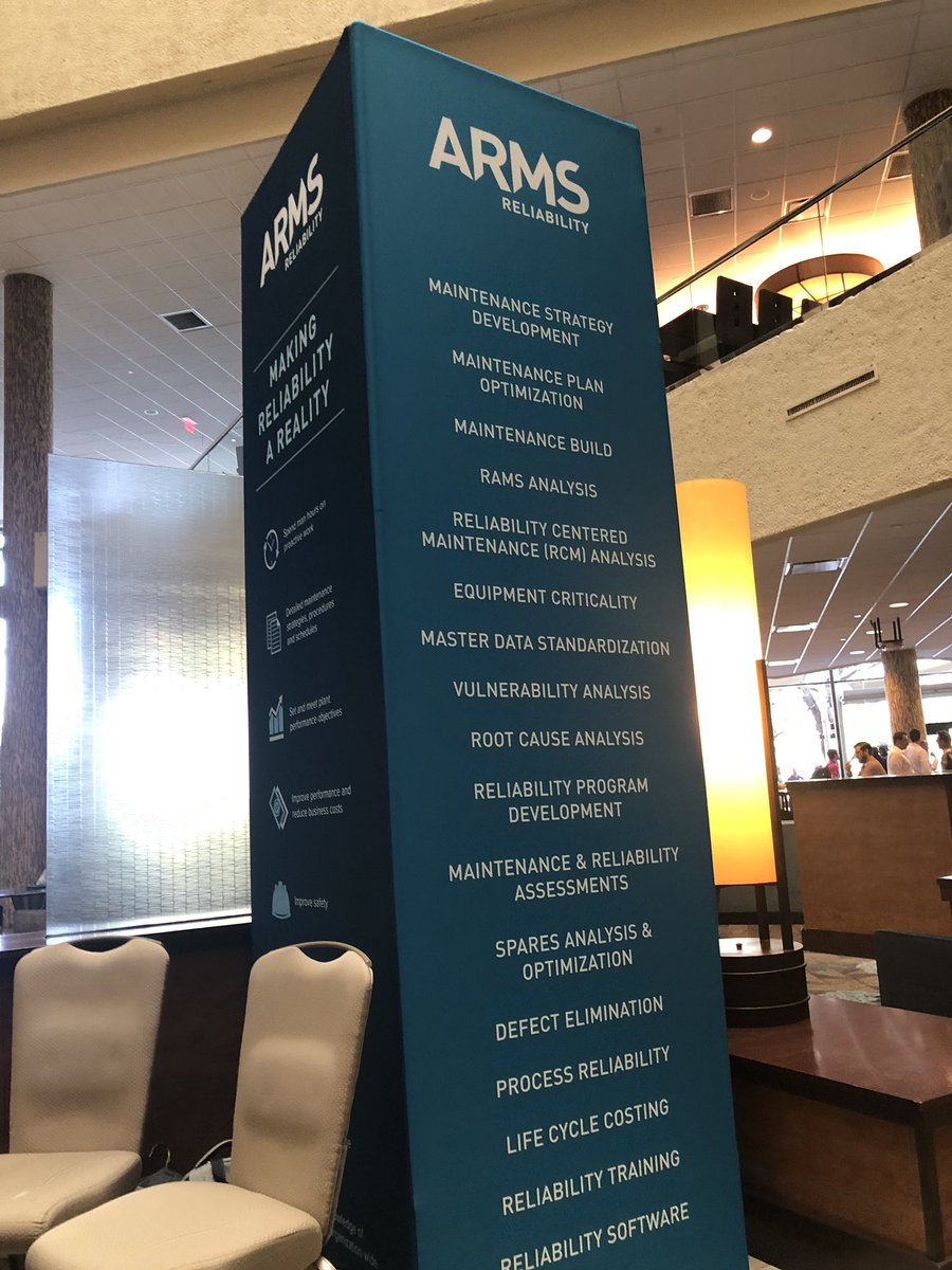 gparada11's tweet photo. Good to see friends at #ReliabilitySummit2019 @abad_maura @armsreliability #Reliability #AssetManagement https://t.co/0vID5VOsGm