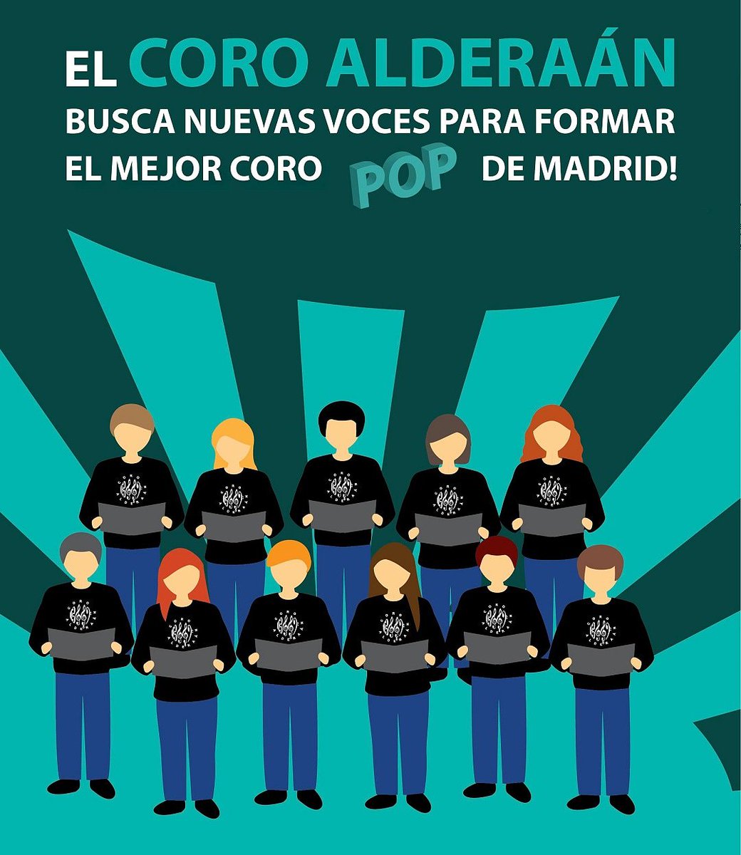 AlderaanCoro's tweet photo. ¿Te gustaría formar parte del mejor 🎵 CORO POP 🎵 de Madrid?
¡Coro Alderaán es tu sitio!
Apúntate aquí:
https://t.co/O7dnmKwYuj
¡También puedes ayudarnos reenviando este tweet!¡Gracias! ❤
#coropopmadrid #coropop #cantarenuncoro #coromadrid https://t.co/FvTxa32Gtu