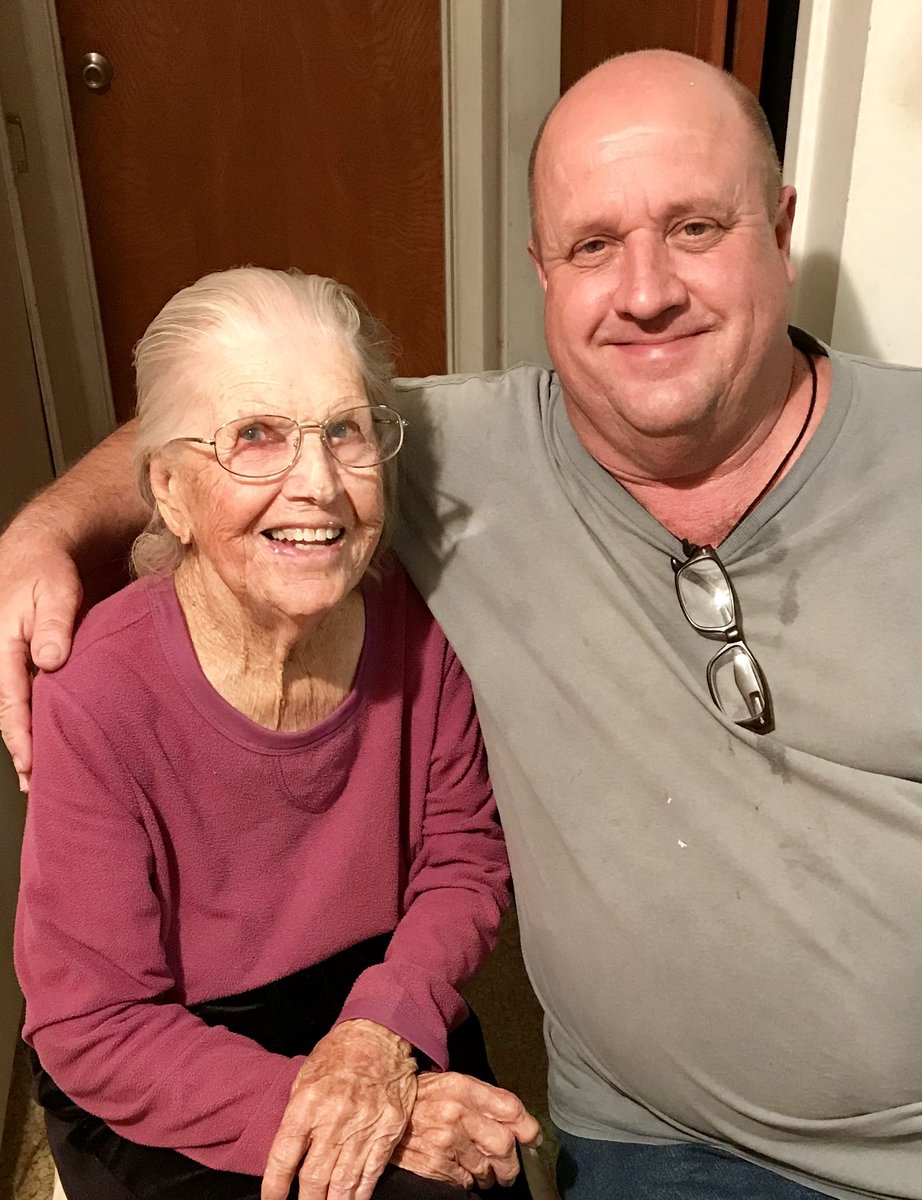 Oggrl2000's tweet photo. My MIL Edna Irene Kraatz will turn 100 on April 4th My family would like to honor Edna by getting 100 people to send her birthday cards. We want her to feel special on her big day. So if you find it in your heart to write her a card send it to P.O. Box 195 Orange Grove, TX. 78372 https://t.co/1QU1a2Gd30