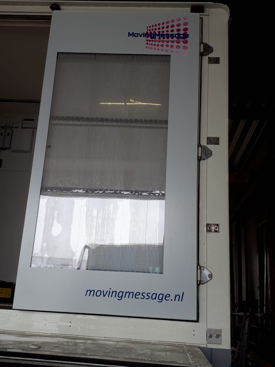 GijsvanHeemstra's tweet photo. Geweldig ons https://t.co/9eMTGwTHWf nieuwe Led-scherm te presenteren @TIP Trailer Service op de Transport Totaalbeurs in Hardenberg https://t.co/P8IICRzfo3