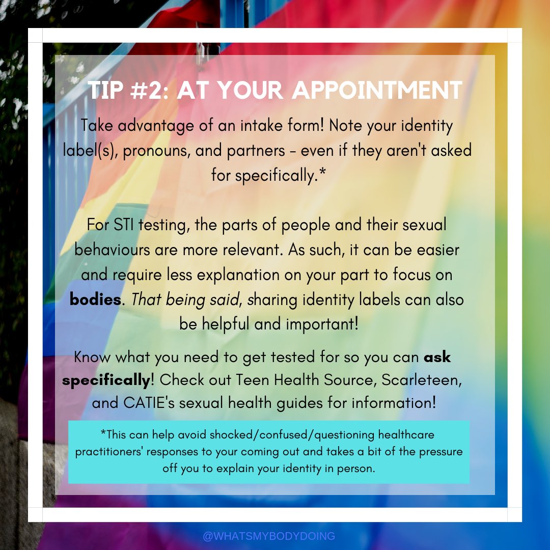 whatsmybodydoin's tweet photo. My LGBTQ+ STI TESTING guide is out! 🙌🌈🌈🌈 Tag your fave LGBTQ+ or influencer! https://t.co/NcscpU9hgZ