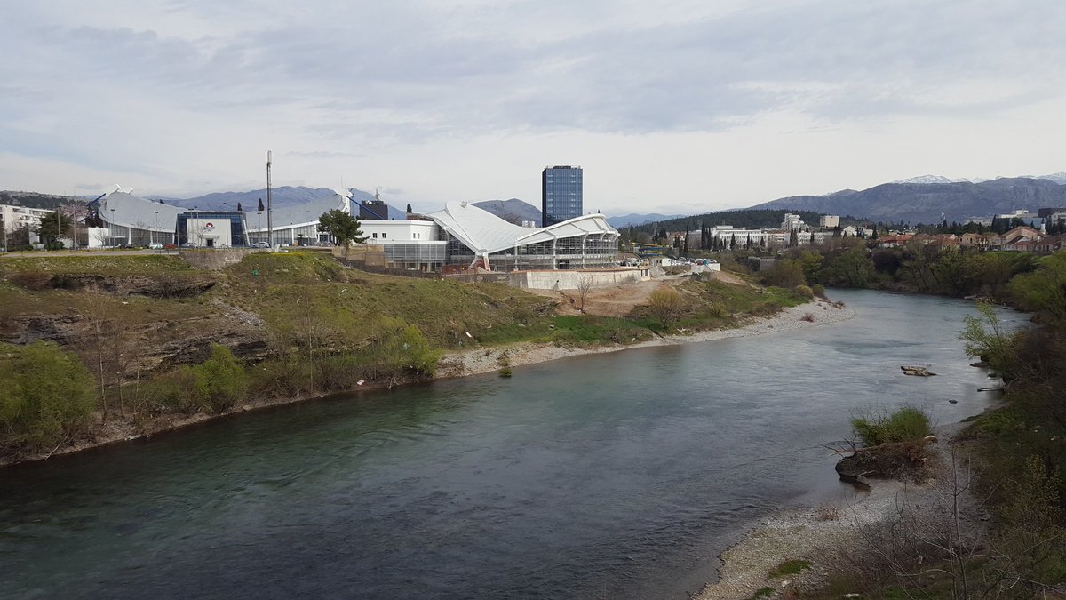 RoadPainter's tweet photo. Wander in windy Podgorica this morning before heading home. Great place, great game, great result #MneEng https://t.co/pF4qEsVFJf