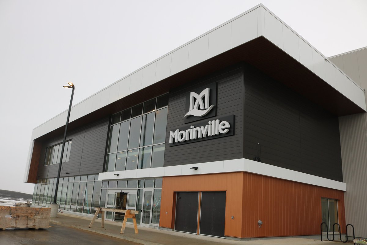 TownMorinville's tweet photo. Did you spot the new sign up at the Morinville Leisure Centre? Who is excited for it to open in May? 🙋‍♂️🙋‍♀️

Check out details including admission prices &amp; membership rates, events &amp; venue rental opportunities, and sponsorship &amp; donation contacts here: https://t.co/GNInamAlx9 https://t.co/zAa01UOGZy
