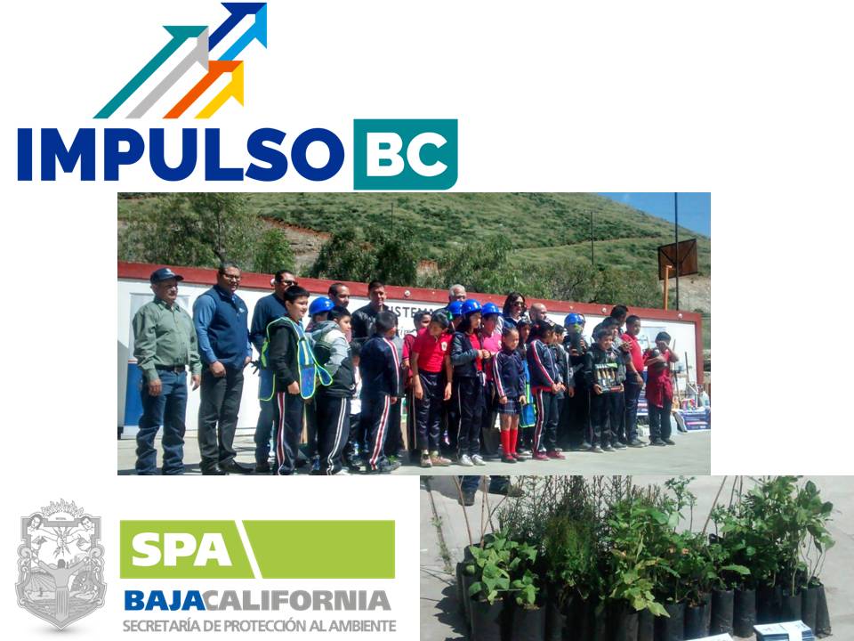 SPA_GobBC's tweet photo. La @SPA_GobBC participó en el evento "Olimpiaguas Tecate 2019" que organizó la Comisión Estatal de Servicios Públicos de esta ciudad, para fomentar en los niños, la cultura del cuidado del agua. En dicho evento se donaron árboles para la protección del medio ambiente #ImpulsoBC https://t.co/kMHbBy8JMr