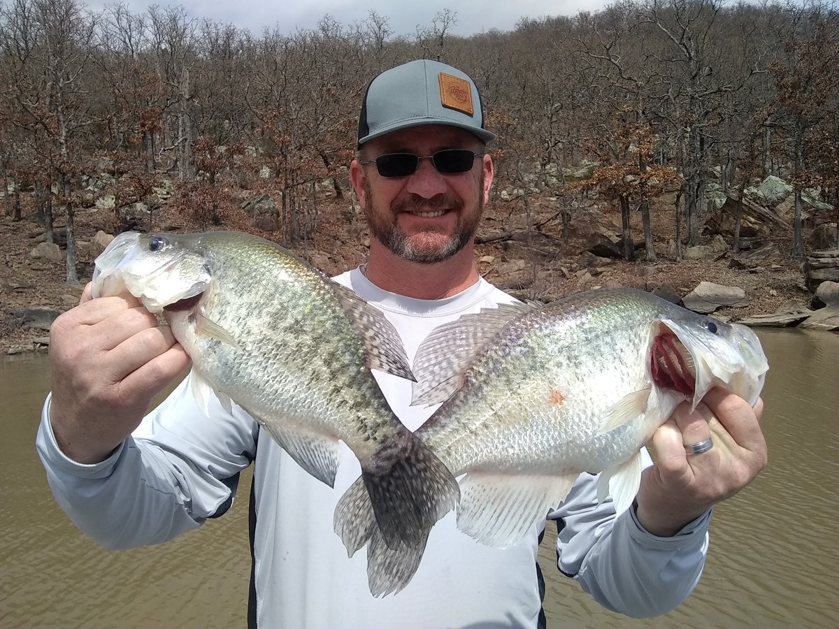 Skyfish01's tweet image. Another Fun day on Lake Eufaula. This year we're really getting some quality fish. #fishing #crappie larrys-guide-service.com