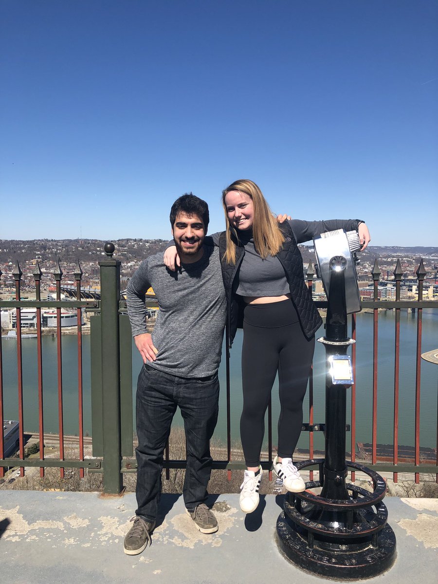 MAB_Pittsburgh's tweet photo. taking a free afternoon exploring the city of pittsburgh!! we love when site leaders brady and matt accidentally match https://t.co/dofTZ21vsv