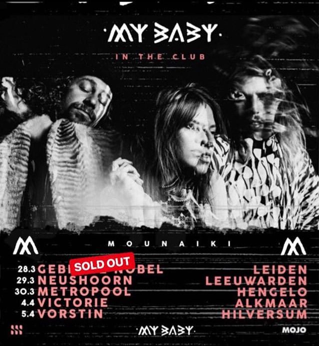 🎉  TICKET ALERT! 🎉
Well Well Well, MY BABY is back in Holland and happy to announce that our shows in <a href="/NeushoornLwd/">Neushoorn</a> and Victorie are almost sold out! Get your tickets now before it’s to late ✨

Hope to see you in our club! bit.ly/MB-Tour19
