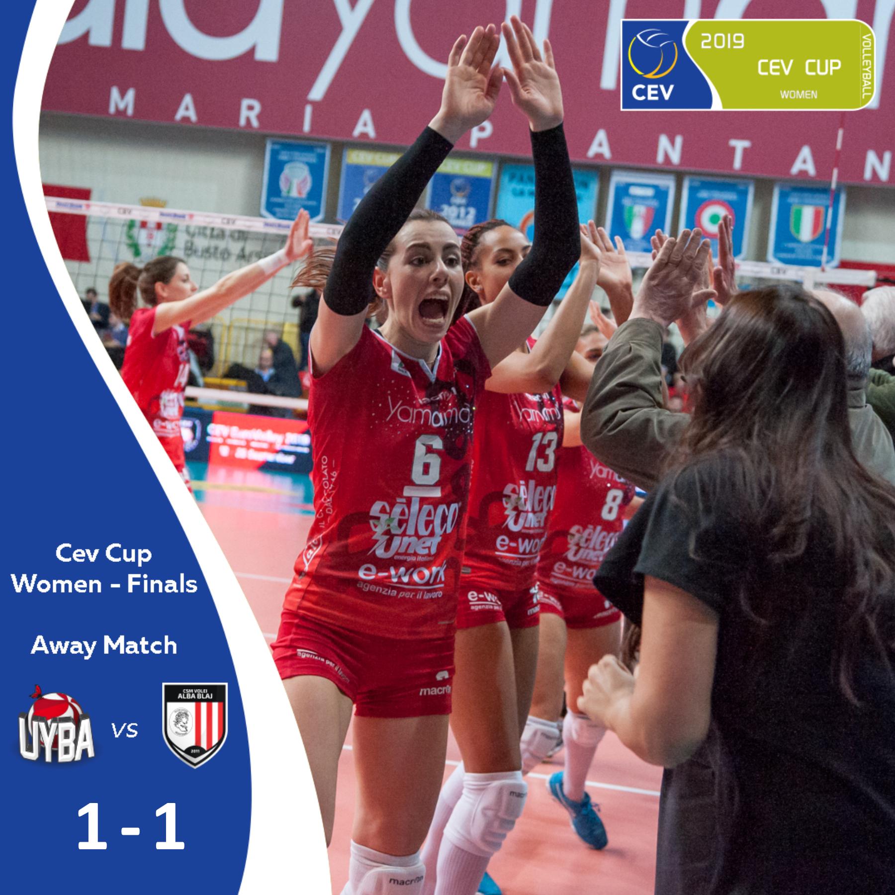 speak Personally Seminary European Volleyball on Twitter: ".@UYBAvolley 🇮🇹 are just one step... or rather a set from the #CEVCupW trophy! The Italians need one more set to secure the title, but CSM Volei Alba speak Personally Seminary European Volleyball on Twitter: ".@UYBAvolley 🇮🇹 are just one step... or rather a set from the #CEVCupW trophy! The Italians need one more set to secure the title, but CSM Volei Alba