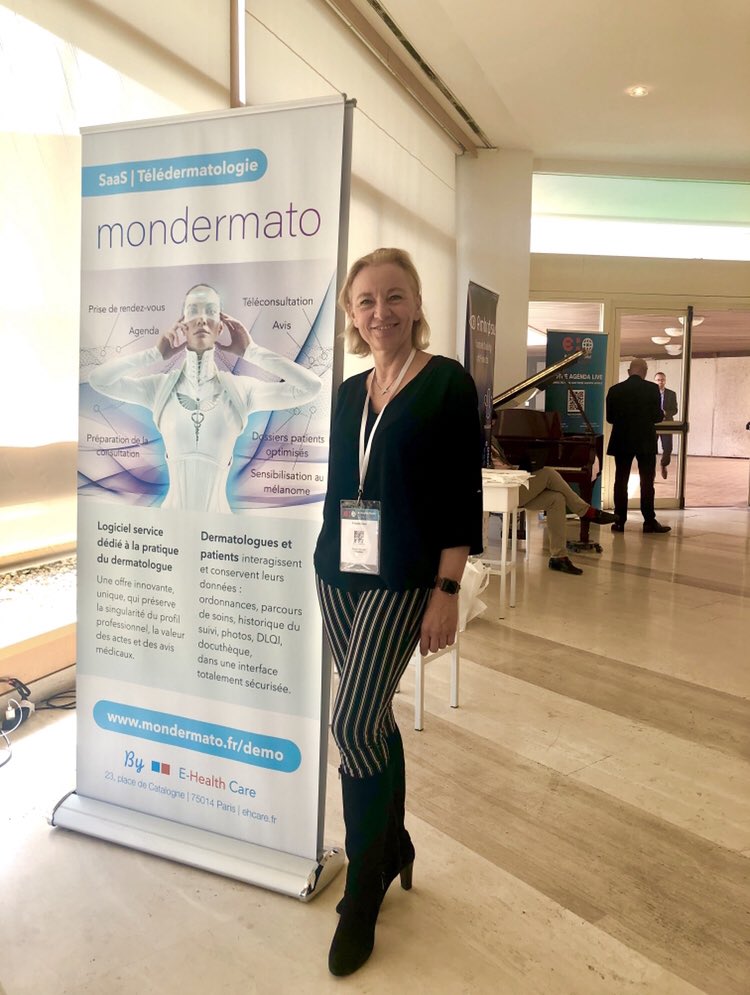 Unique cabinet virtuel pensé et créé pour les dermatos par des dermatos #Mondermato #ehealthworld