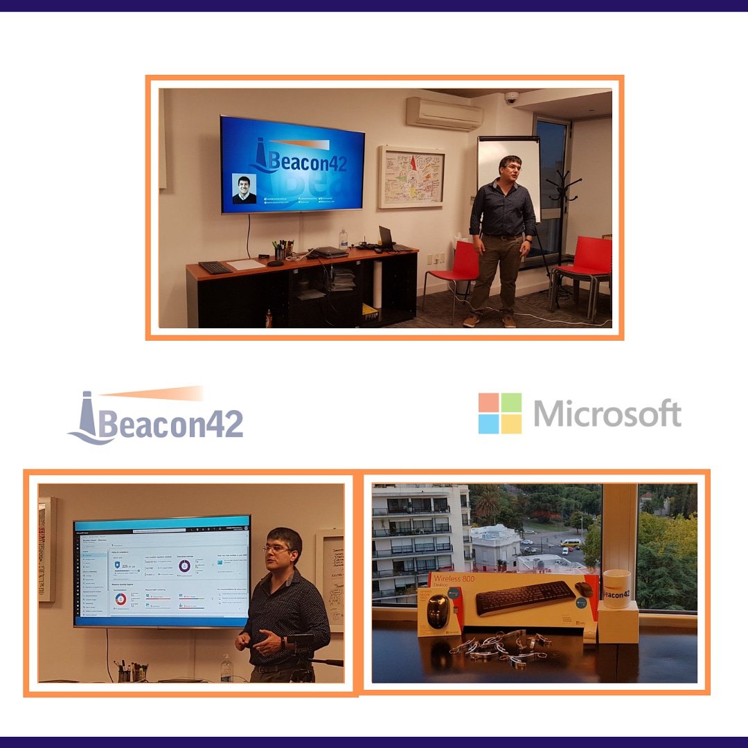 beacon42's tweet photo. Azure Montevideo Meetup. Beacon42 compartiendo conocimientos junto a nuestro Arquitecto Carlos Rovira. 👨🏻🔝💡👨💻🆙📲☑️💡 #Beacon42
#PowerApps
#Solucionestecnologicas
#Herramientaspersonalizadas
#Transformaciondigital
#Rapidayefectiva
#Microsoft
#Azure https://t.co/sqCLpzGm9s