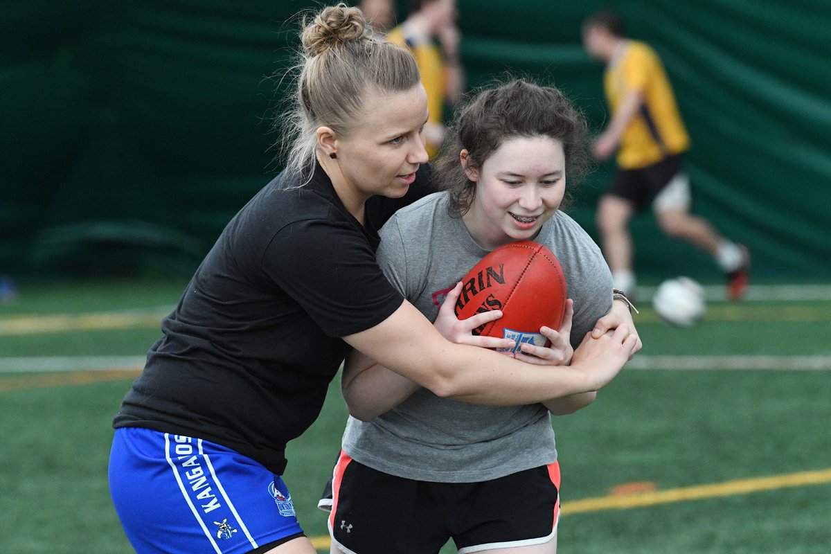 AflOntarioPhoto's tweet photo. Photos from pre-season training sessions held by the @centralbluesafc, @RebelsAFC , @HighParkDemons and the @EtobicokeRoos have posted: https://t.co/Tvy00vZwuA https://t.co/tABvuFwp3T