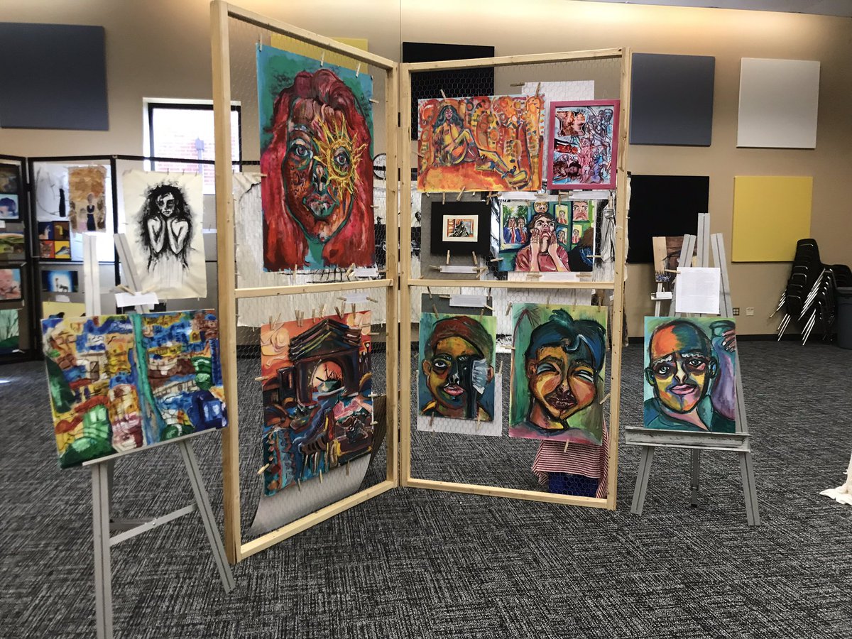LSHSAthletics's tweet photo. Check out the IB Art show from 6:00-8:00 tonight in the Lecture Hall! #Amazingtalent The choirs are also performing in the PAC tonight. #cheapdatenight https://t.co/VCzoyupENA
