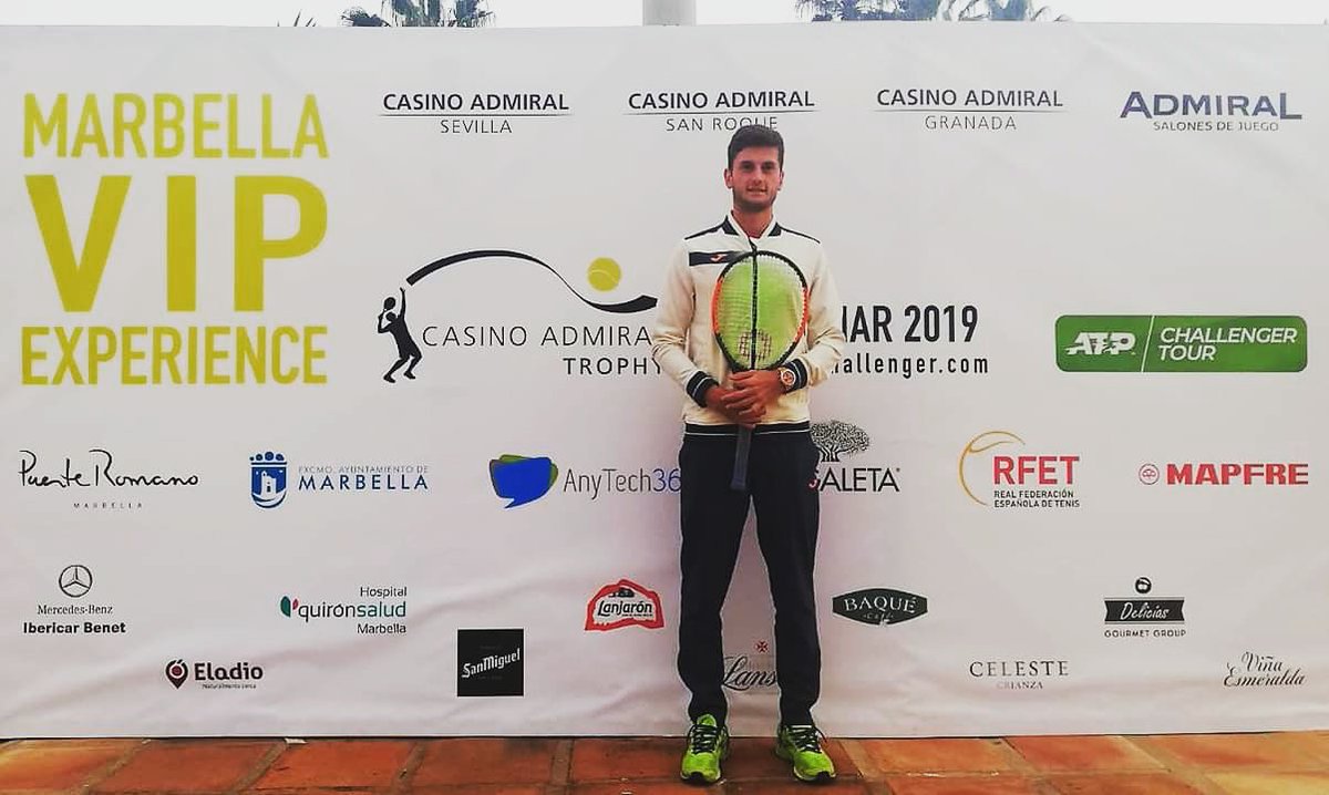 ferreracademy's tweet photo. Bravissimo 🇮🇹 #RaulBrancaccio beating #AdrianMenendez 🔝 by 6-4 / 7-5 in the #ChallengerTour #CasinoAdmiralTrophy in #Marbella 🇪🇸 and accessing to 1/8 final where he already waits rival. #VamosRaul #ATFPlayer https://t.co/4iT2al7SBS