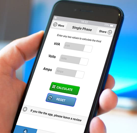 ProCerts's tweet image. Free kVA Calculator App for Android and iPhone - Calculate or convert kVA, kW, Amps and Power Factor. procertssoftware.com/kva-calculator… #kVACalculator #Genset #ElectricalApps #electrical
