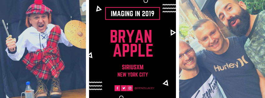 DenzilLacey's tweet photo. This week's #ImagingIn2019 guest is the one and only @Bryan_Apple of @SIRIUSXM - One of the most multi-talented Imaging guy in world. Former of Rockstar Games (Grand Theft Auto/Red Dead) https://t.co/ztC4ribk06 #SiriusXM #ImagingIn2019 https://t.co/TIx08784BC
