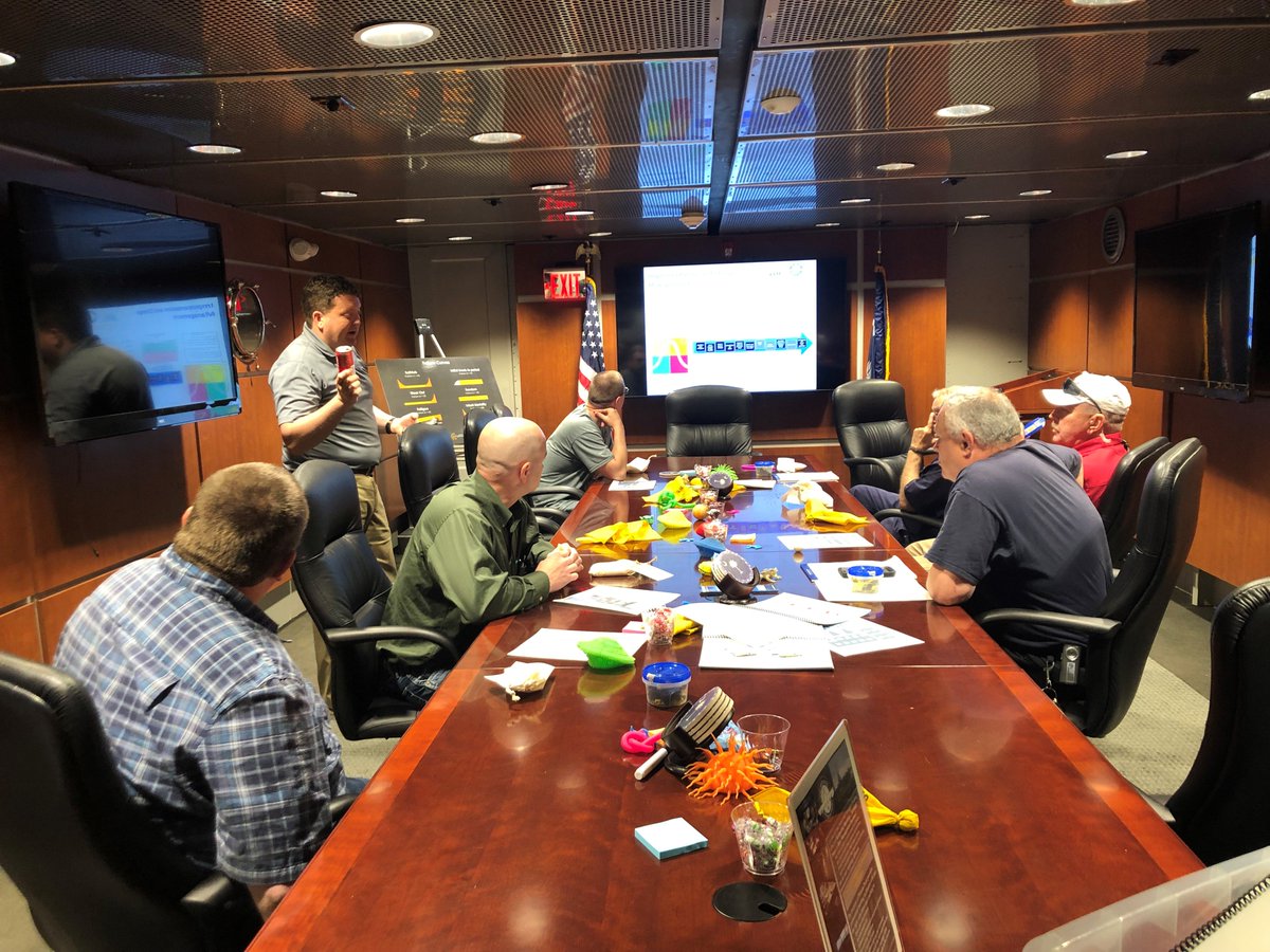 EruditioLLC's tweet photo. Great afternoon spending some "time on the tools" with our #LeadingReliability event partners @UE_Systems & @FlukeCorp @adrianmesser @ShonIsenhour #EruShip #reliability https://t.co/Zsnu9MtS3x