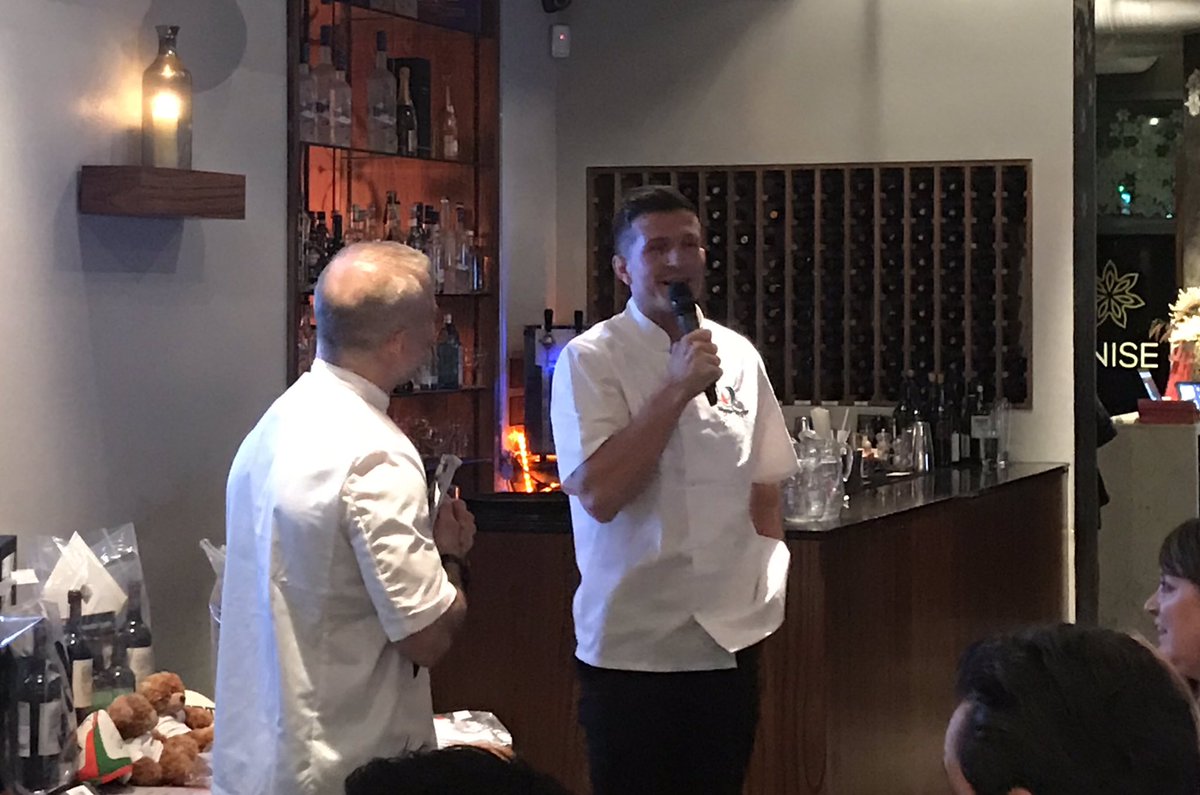 charityspoon's tweet photo. For @edjackson8โs dish of chicken tikka he was โserenading the sensesโ but thatโs only his words, what will our judges think?๐คจ #ScrumDineWithMe https://t.co/5MNAub6yEX