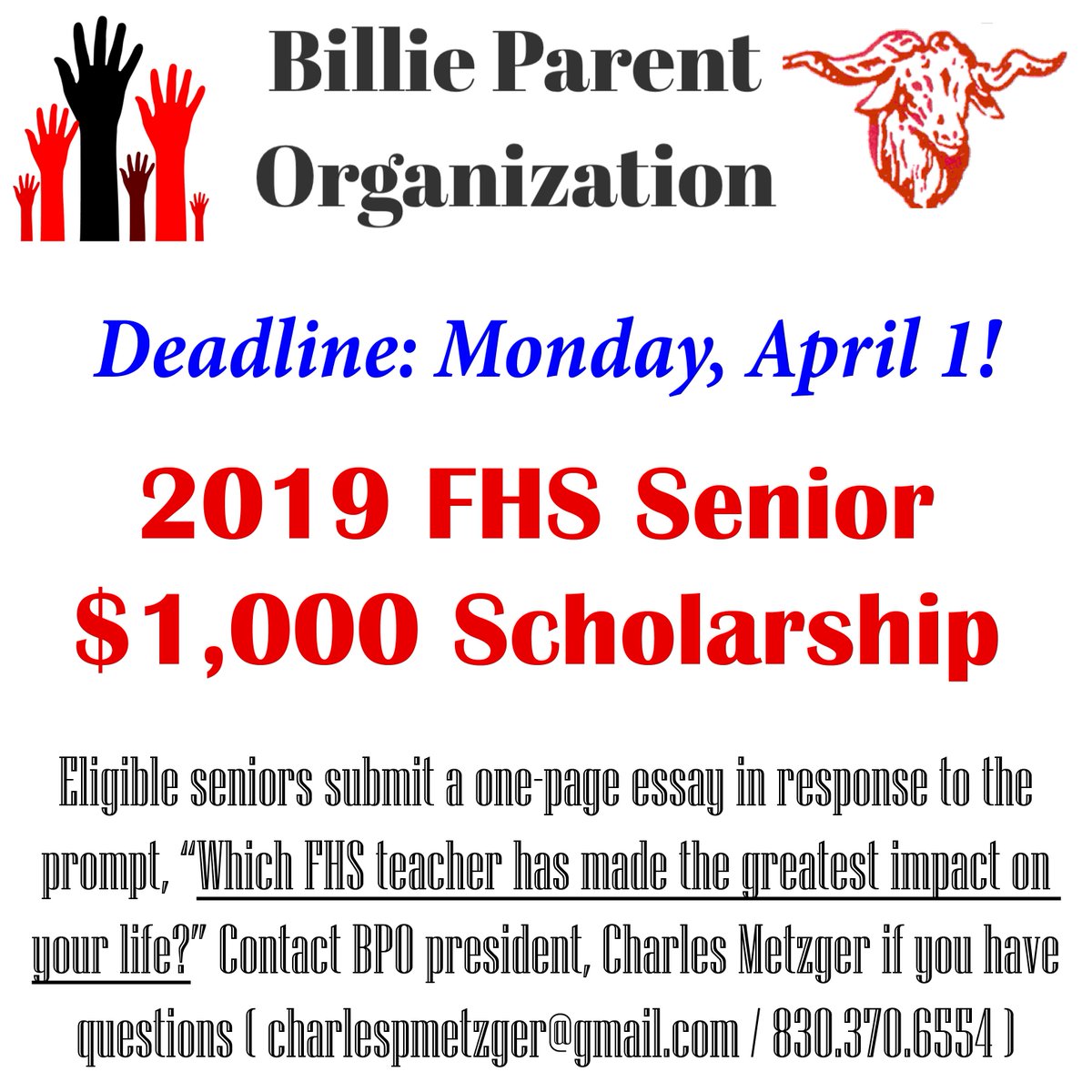 FHS seniors can download the one-page PDF file here: bit.ly/2SvOfEY.