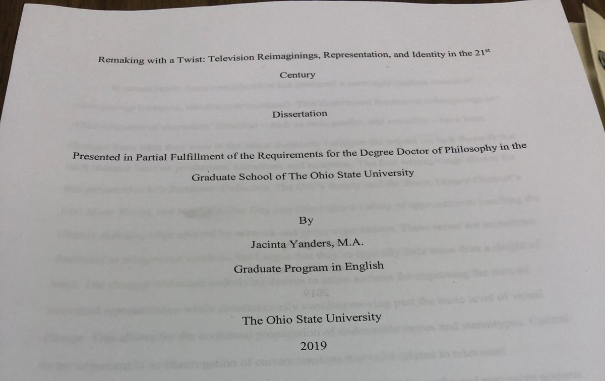 Dissertation title page