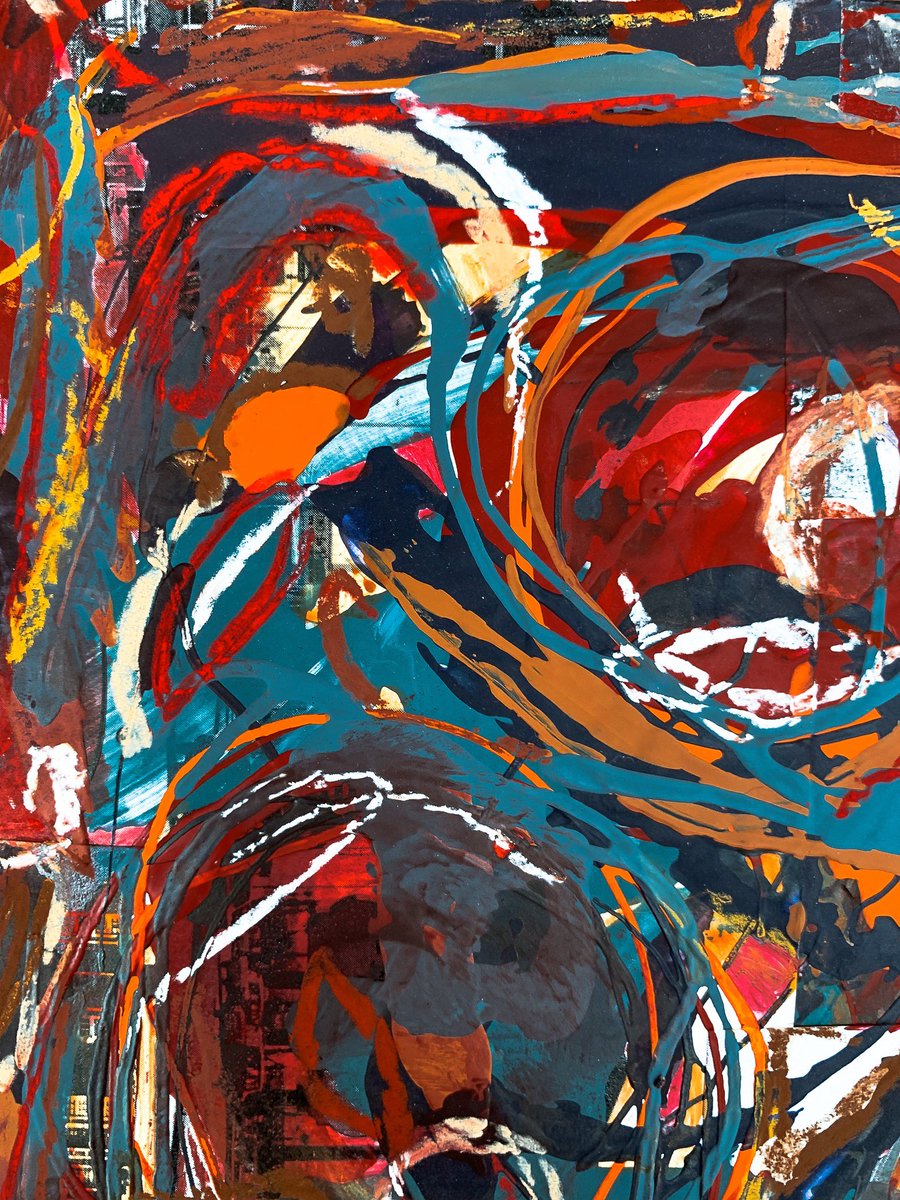 “electric chair”
 mixed media by nikki marie 2019
(prints available)