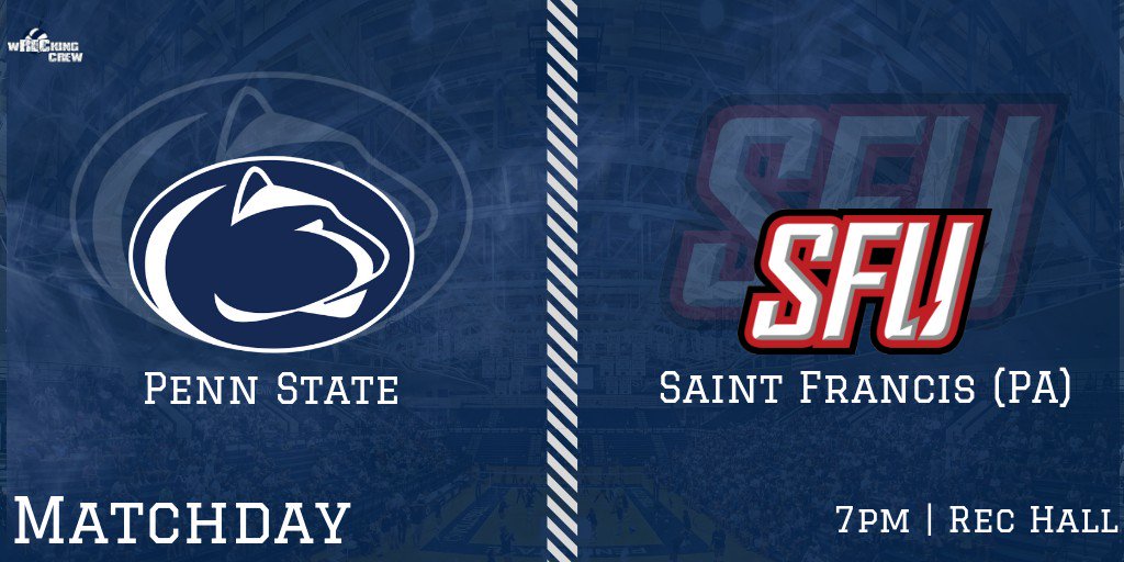 PSUwRECkingCrew's tweet photo. It's a little over two hours til first serve! Be there and be loud, let's show Saint Francis who runs the state. π¦πͺ
#WeAre #PSUMVB #BeatSFU https://t.co/fPA7jGnNyf