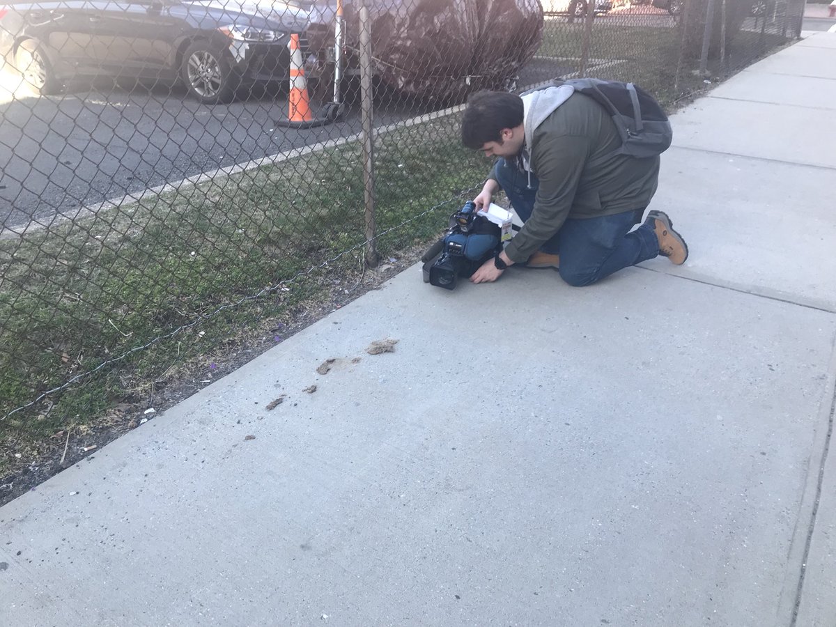 MarciRubin123's tweet photo. Literally walking the streets of hoboken looking for 💩! Not hard to find. 😬 @CityofHoboken is cracking down on humans who don’t pick up after their pets. I’ll have the “scoop” at 10 @News12NJ @HobokenPD #gettinginoursteps https://t.co/DelvrfnYUQ