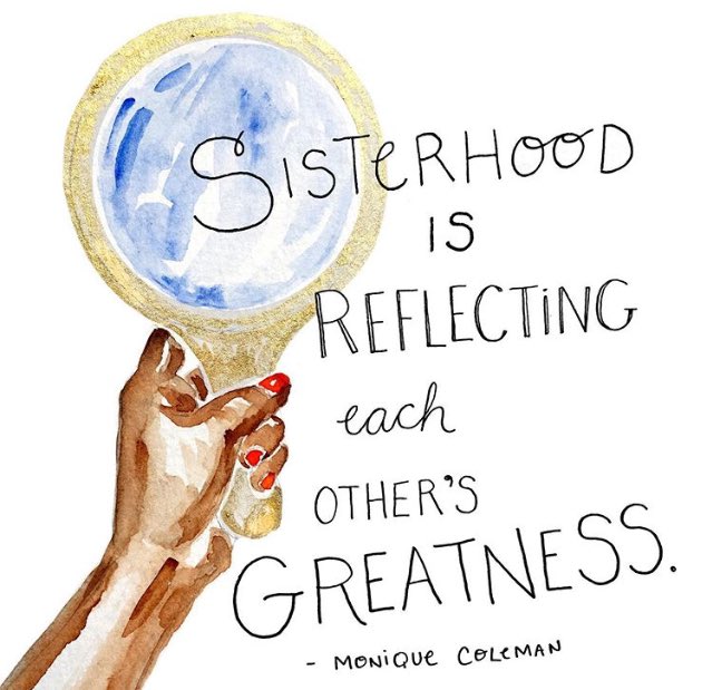 aprilelliott's tweet image. As another session of #ETFO #MentorCoaching draws to a close, I&apos;m reminded of this great quote by Monique Coleman and art by Kimothy Joy - it seems to summarize how incredibly empowering we make the #femtor &amp;amp; #femtee space. So thankful for the #ETFO sisterhood. ❤️