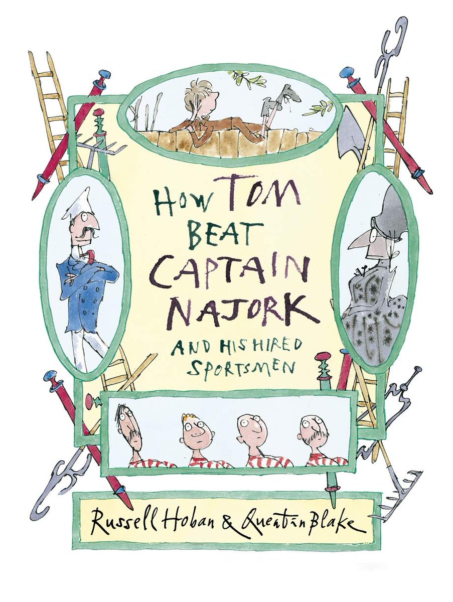 So many wonderful Quentin Blake books to enjoy, but today we went for this fantastic collaboration with Russell Hoban. A pleasure to read, full of energy and a lot of fun.  #PicturebookADay