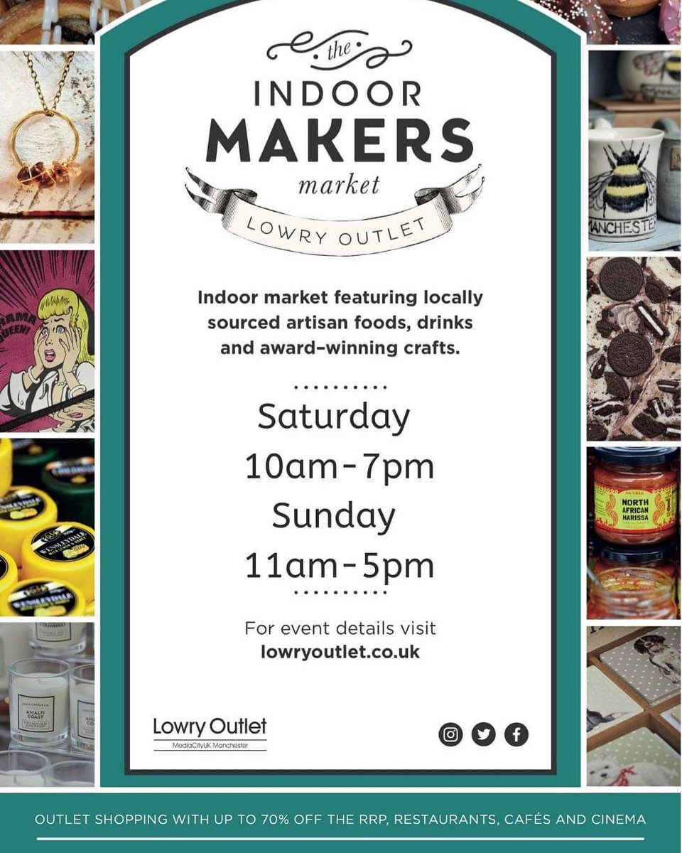 FrenchieFancies's tweet photo. Find us at Lowry outlet @makersmarketmcr this Saturday!! https://t.co/vU2mVEpPAN