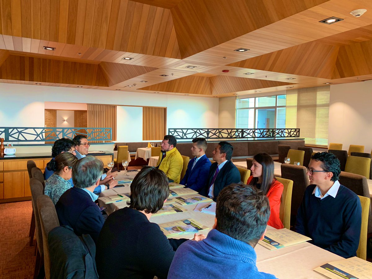 Leonardorodz's tweet photo. Hoy reunidos, trabajando y proyectando los posibles modelos de Smart Cities para Bogota y para nuestras regiones en Colombia @FiraBarcelonaMX @anapcolombia @UniversidadEan @uandes @usbbog @USergioArboleda @URosario @UExternado @Escuelaing #SmartBlockEAN #SmartCities #SmartAcademy https://t.co/okFS43aB2b