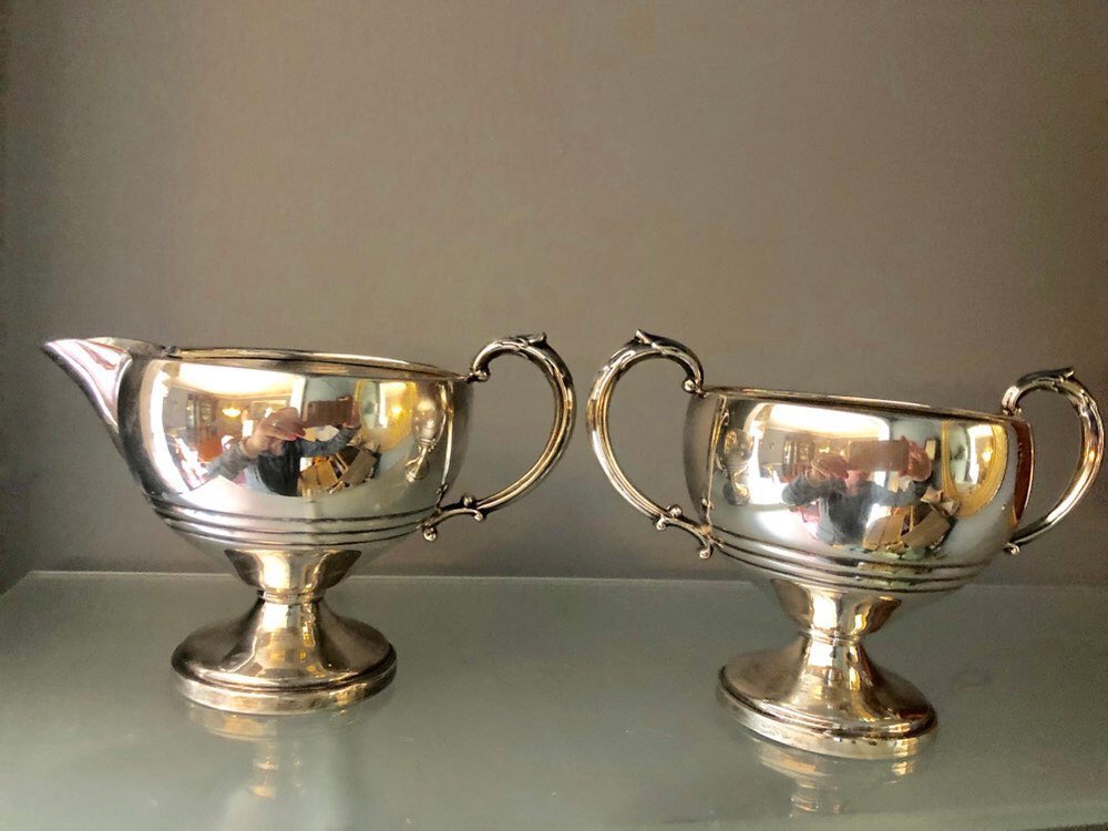 mertulli's tweet image. Excited to share the latest addition to my #etsy shop: Beautiful Antique Sterling Silver Cream And Sugar Set, NJ Estate. #housewares #antiquesterling #creamerandsugar #sterlingsilverset etsy.me/2FDkuL2