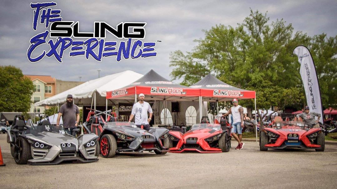 SlingMods's tweet photo. Big Shout Out to @theslingexperience - Thanks for putting on an awesome show and showing us that Texas hospitality!
.
.
.
#slingmods #theslingexperience #undergroundautostyling #undergroundauto #polarisslingshot #slingshot #polaris #tsetx19 #texasslingshot https://t.co/ux4nhzn0JZ
