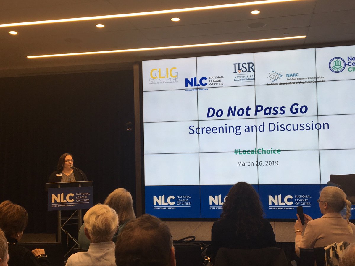 NARCregions's tweet image. Excited to be with our colleagues @leagueofcities, @NextCentCit, @Localnetchoice, and @ilsr to discuss the value of local internet solutions. #LocalChoice