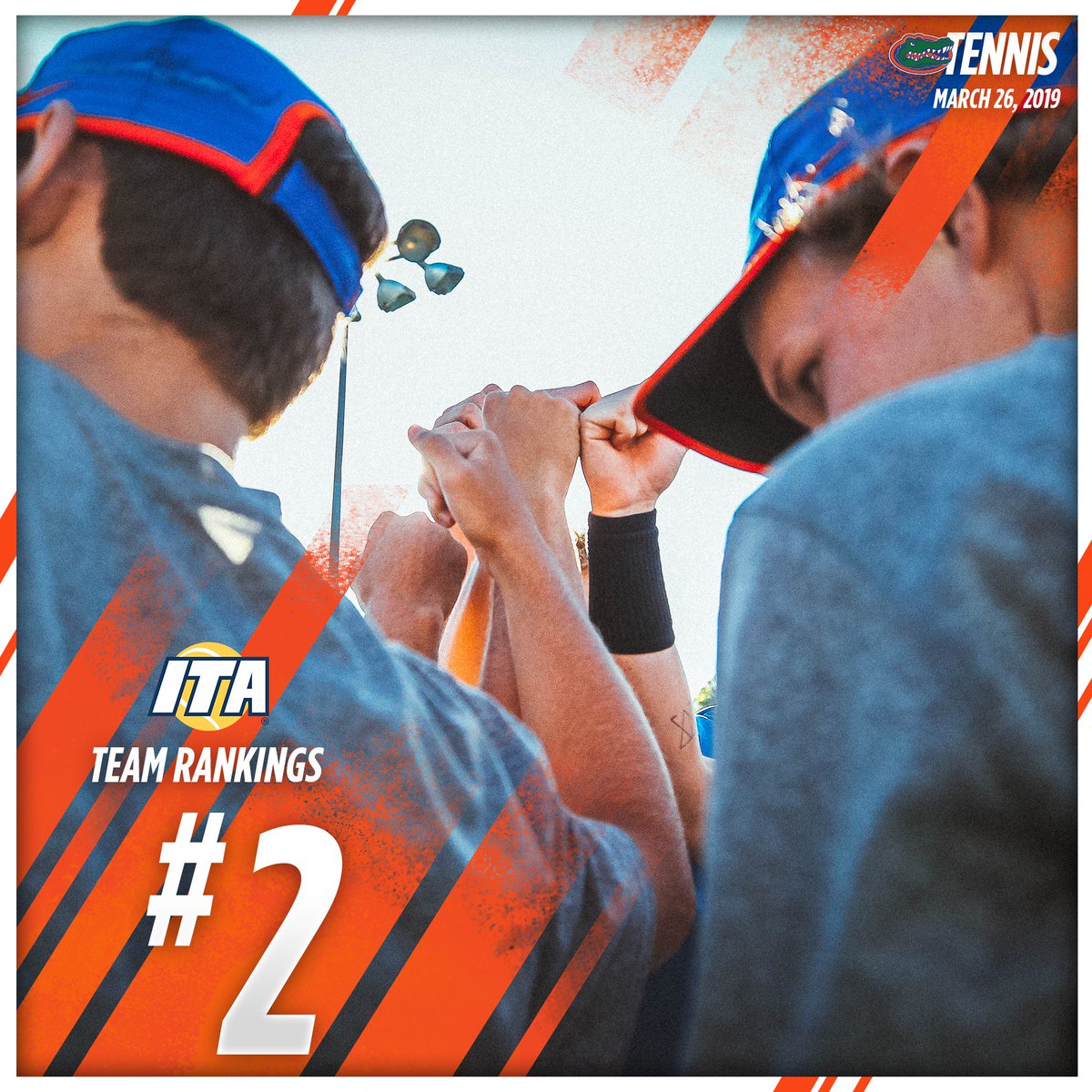 Movin' on 🆙💥

Florida in the top-2 for the first time since 2006 ➡️ #GatorWayBestWay 🐊🎾