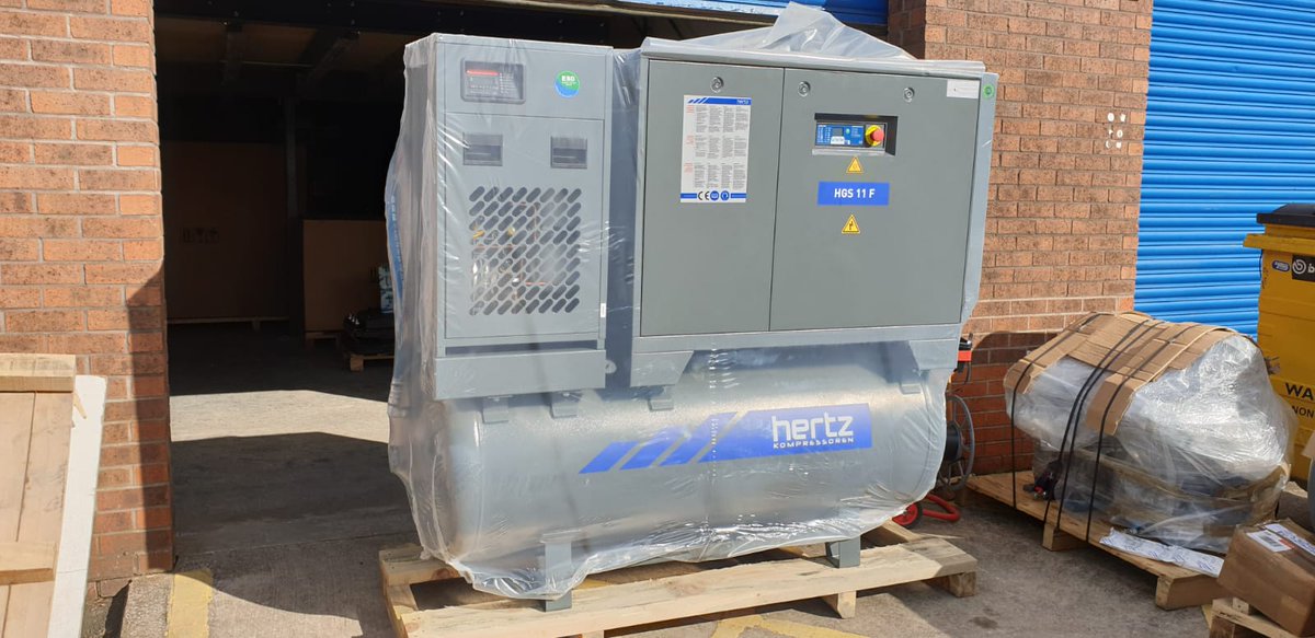 Today Been A Very Busy Day @ Hertz Kompressoren UK &amp; Ireland. #HGS11COMPACT #fixspeed #aircompressor Went Off To Middlesbrough. Thanks For The Order. 
#compressedair