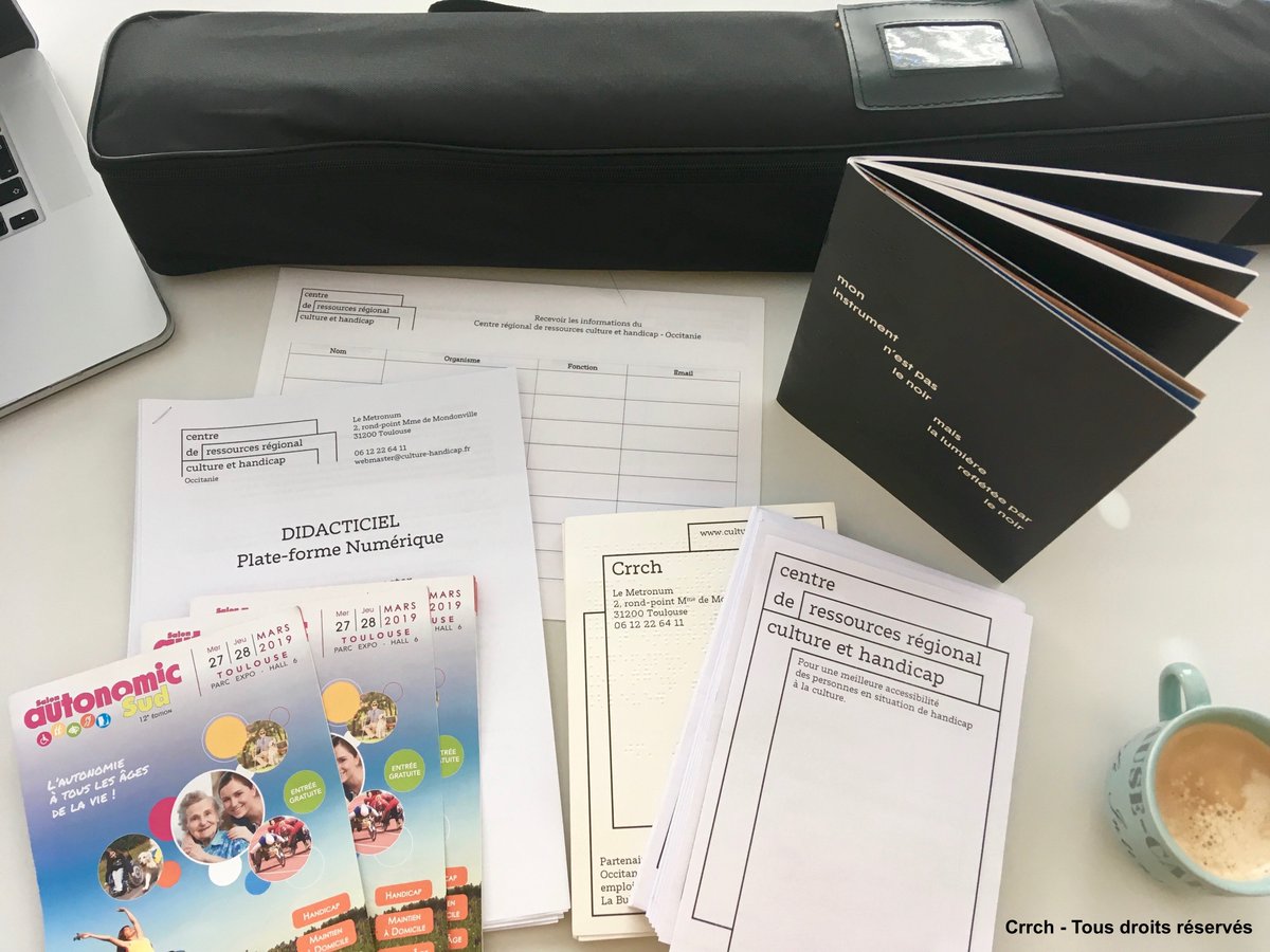 Tout est prêt pour demain! RDV au <a href="/SalonAutonomic/">Salons Autonomic</a> de #Toulouse parc des expositions hall 6. 

Toute l'info #culture #handicap 
culture-handicap.fr