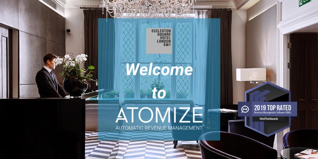 We are happy to announce that one of Europe’s most cutting-edge luxury 5-star hotel, Eccleston Square Hotel (@ESquareHotel) have decided to use Atomize for their price setting. #ecclestonsquarehotel #boutiquehotel